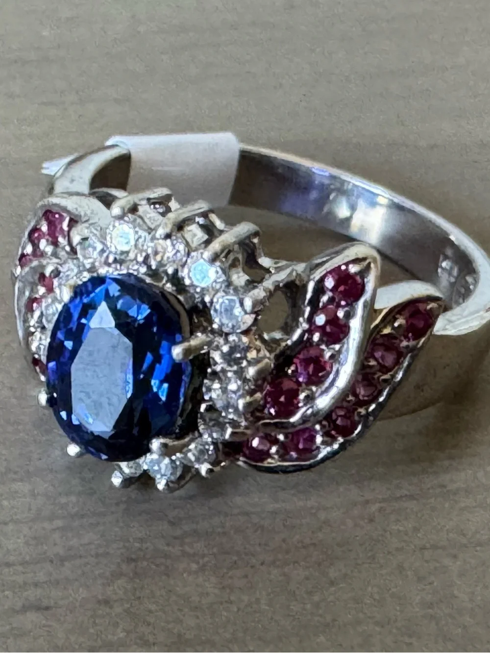 Sterling Gemstone Ring